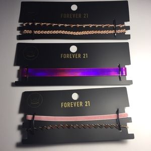 Forever 21 NWT Choker Bundle